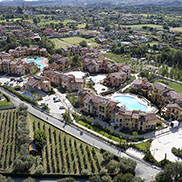 architettura turistico residenziale, lago di Garda